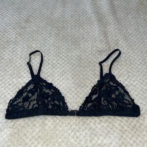 Savage X Fenty Lace Bralette Black S/M